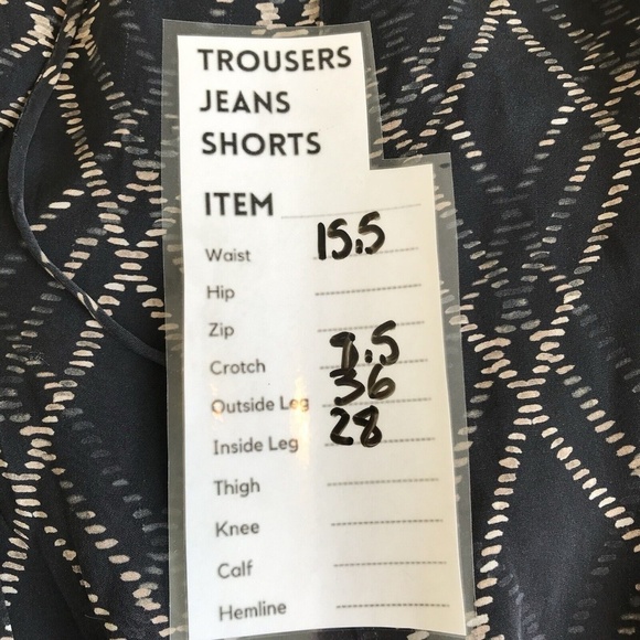 Haute Hippie | Slim Shady Silk Tapered Diamond Plaid Pants Black Size Medium - Picture 15 of 15